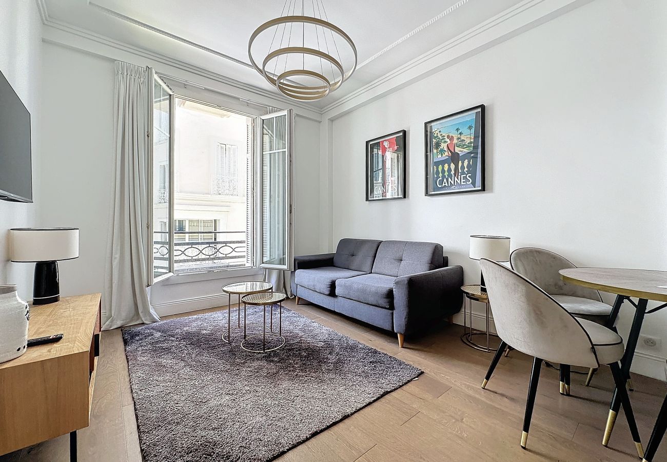 Appartement à Cannes - Intuition 2 lits face à la Croisette